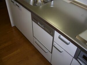 Y邸　キッチン取替　45ｃｍ食洗機スライドタイプ